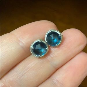 Tacori London blue topaz island rain earrings